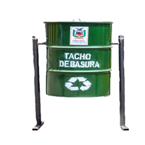 PUNTO ECOLOGICO X 1 CILINDRO DE 55 GLNS