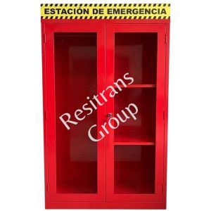 GABINETE METALICO PARA ESTACIÓN DE EMERGENCIAS